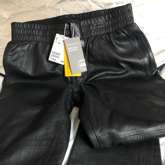 H&M Genuine Leather Pants - Picture 2 of 5